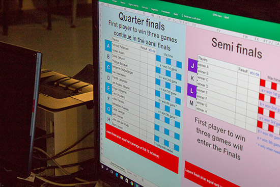 The play-offs schedule