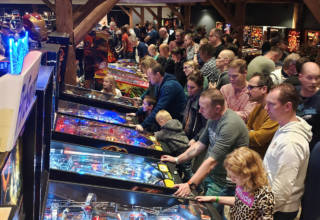 The free play machines got pretty busy during both days