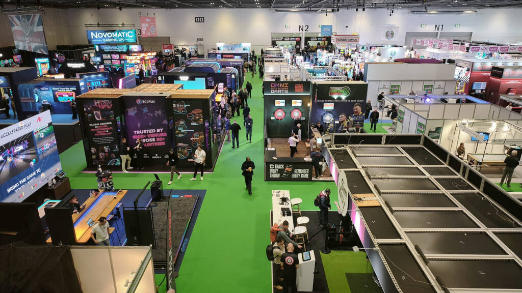 Looking back towards the entrance in Hall N2