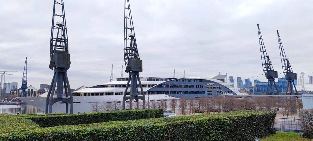 ExCel is located in London's Docklands area