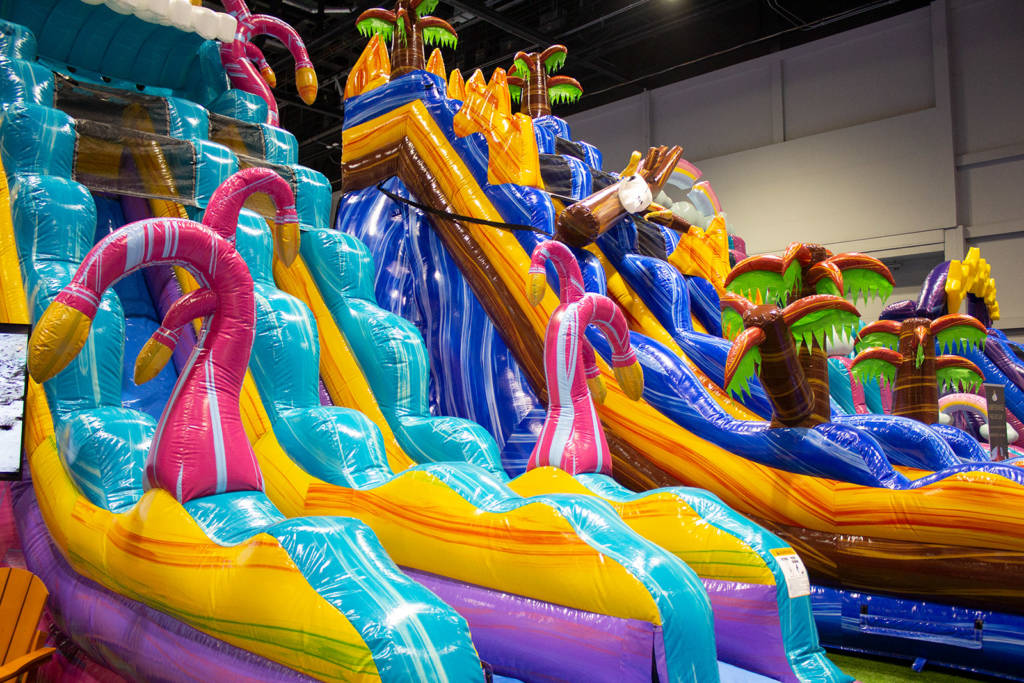 More inflatable slides