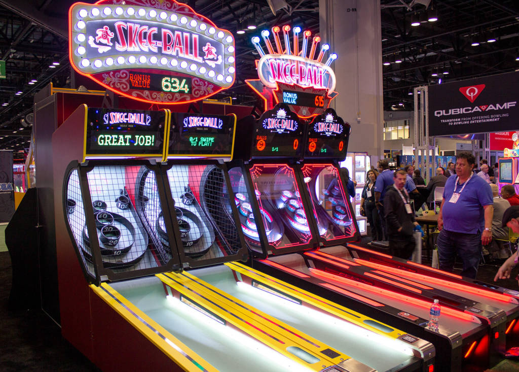 It's as simple as they come, but Skee Ball continues to be popular
