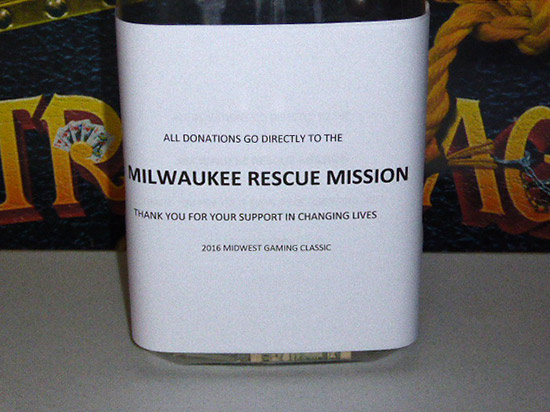 All proceeds go to help house, clothe, feed and train Milwaukee's homeless