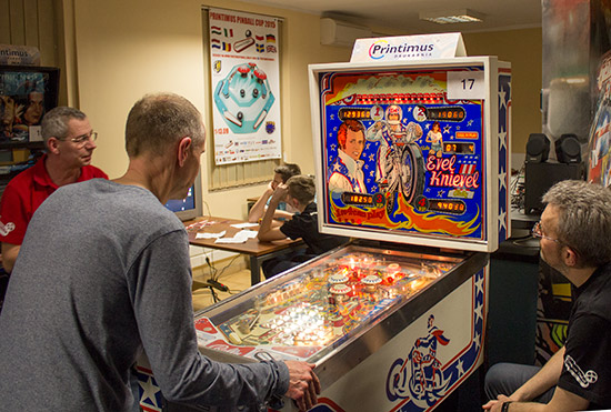 Greg started the final of the classics tournament