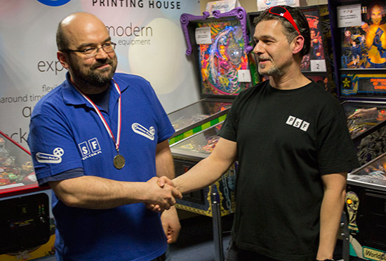 Winner of the magic tournament, Rafał Bytomski