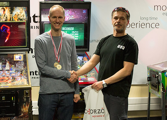 Winner of the classic tournament, Greg Mott