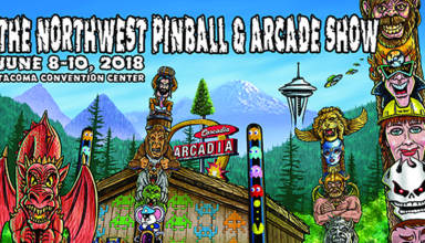 Northwest Pinball & Arcade Show 2018 poster
