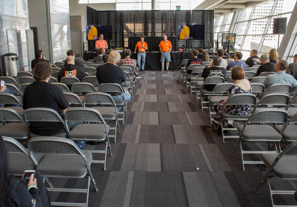 The seminars area