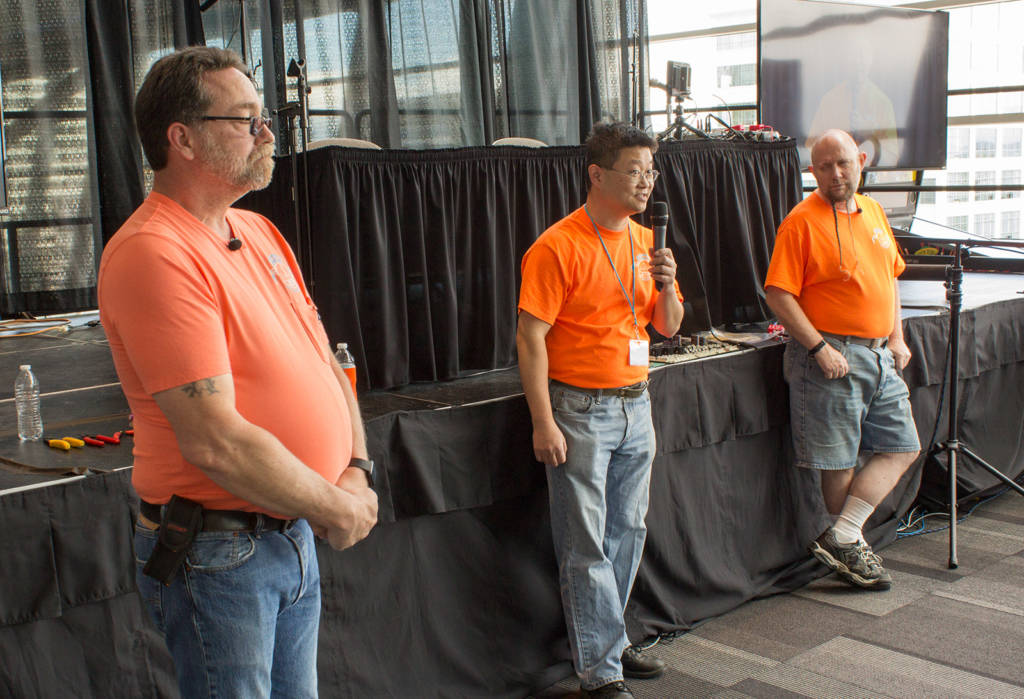 Dave Okert, Victor Tan and David Shoemaker
