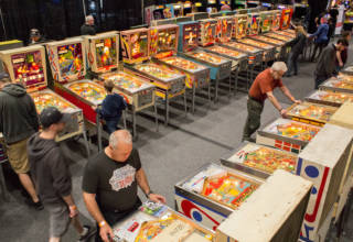 Part of the EM pinball area