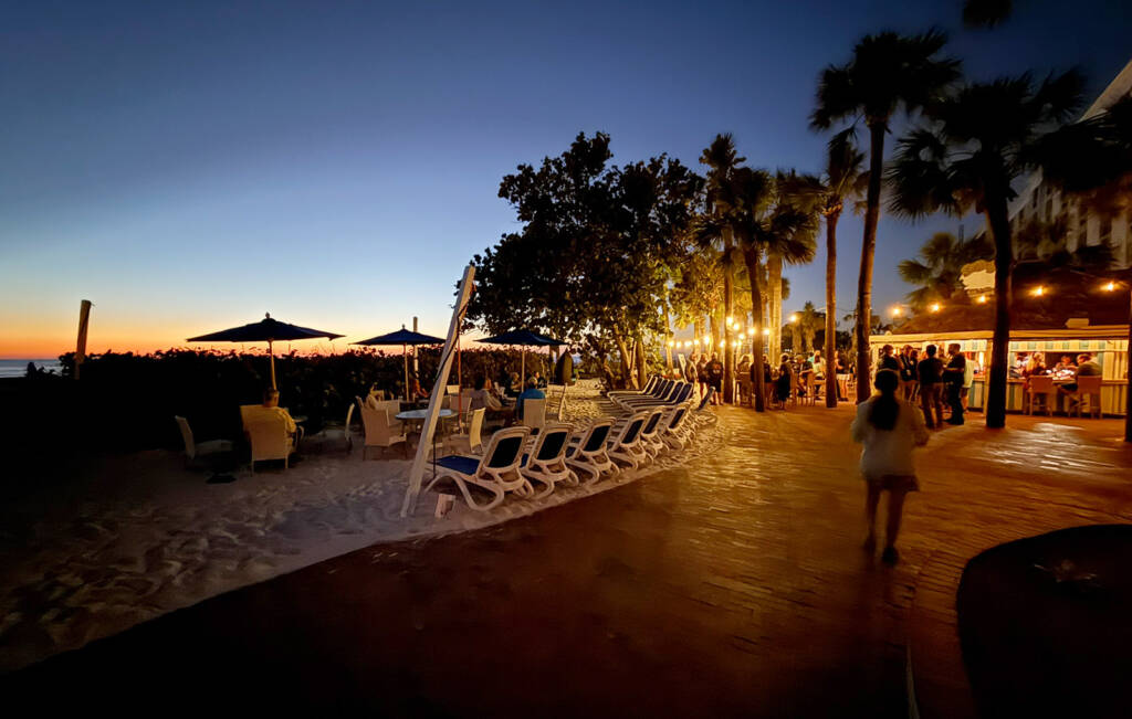 Sunset on the beach