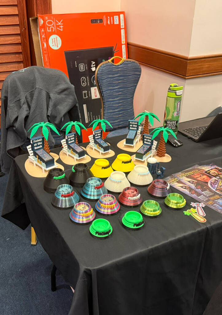 Trophies for the tournament winners