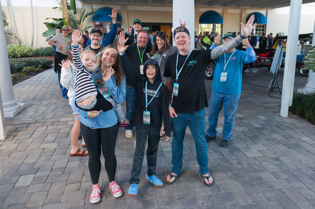 The front of the line