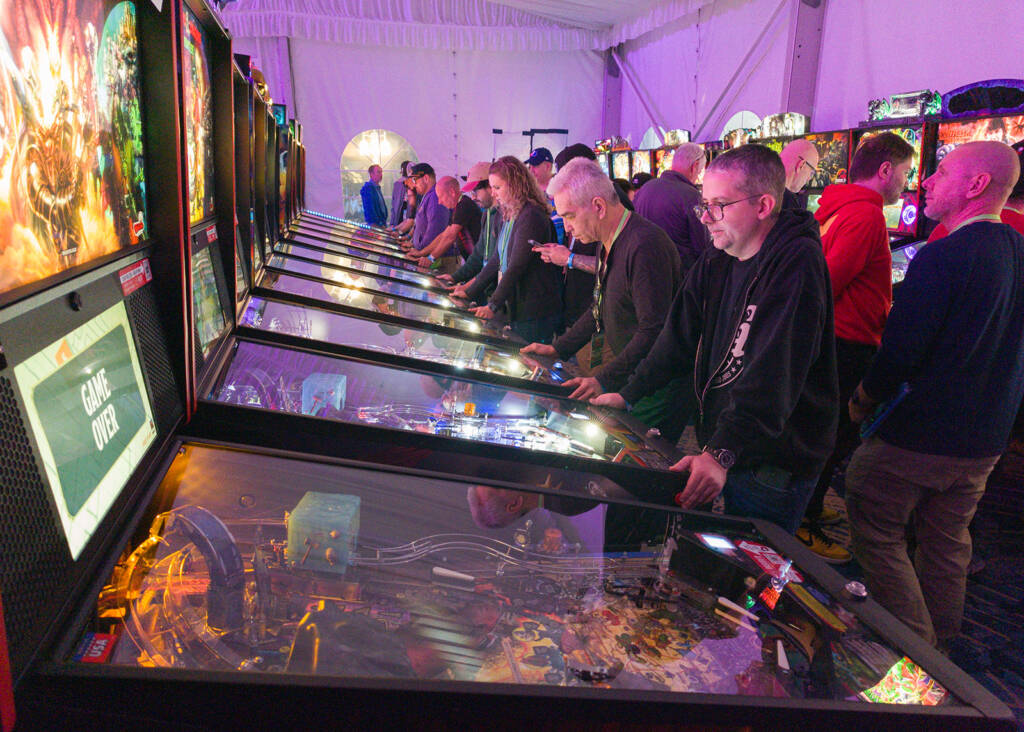 Players on the newer Stern Pinball titles