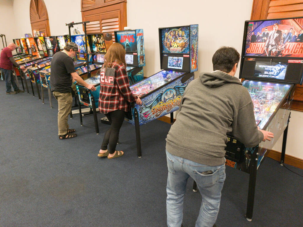 More tournament machines