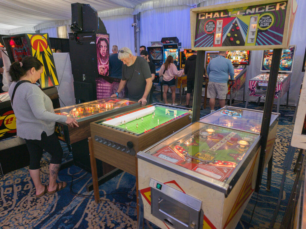 It was also a good time to find a friend and play some of the head-to-head games