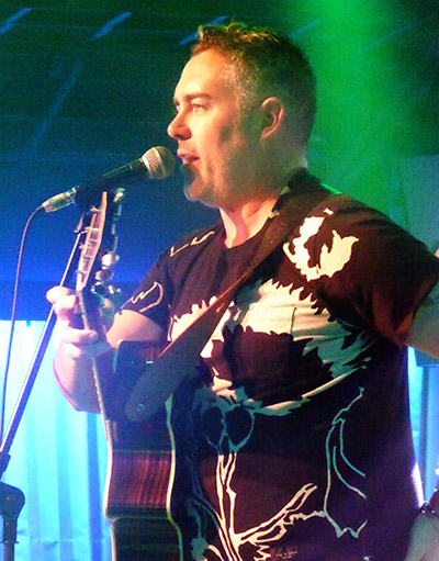 Ed Robertson performed several songs