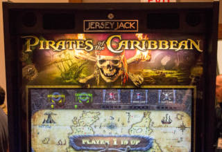 The Pirates of the Caribbean backbox