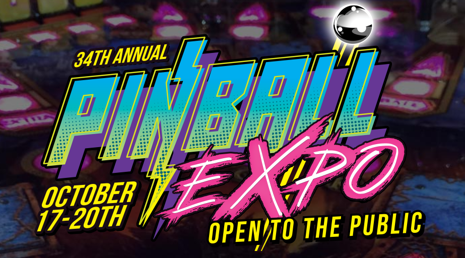 The Pinball Expo 2018 logo
