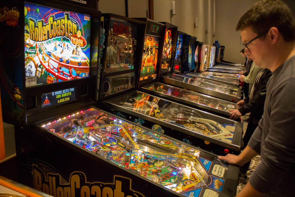 More pinballs in the first Games Hall