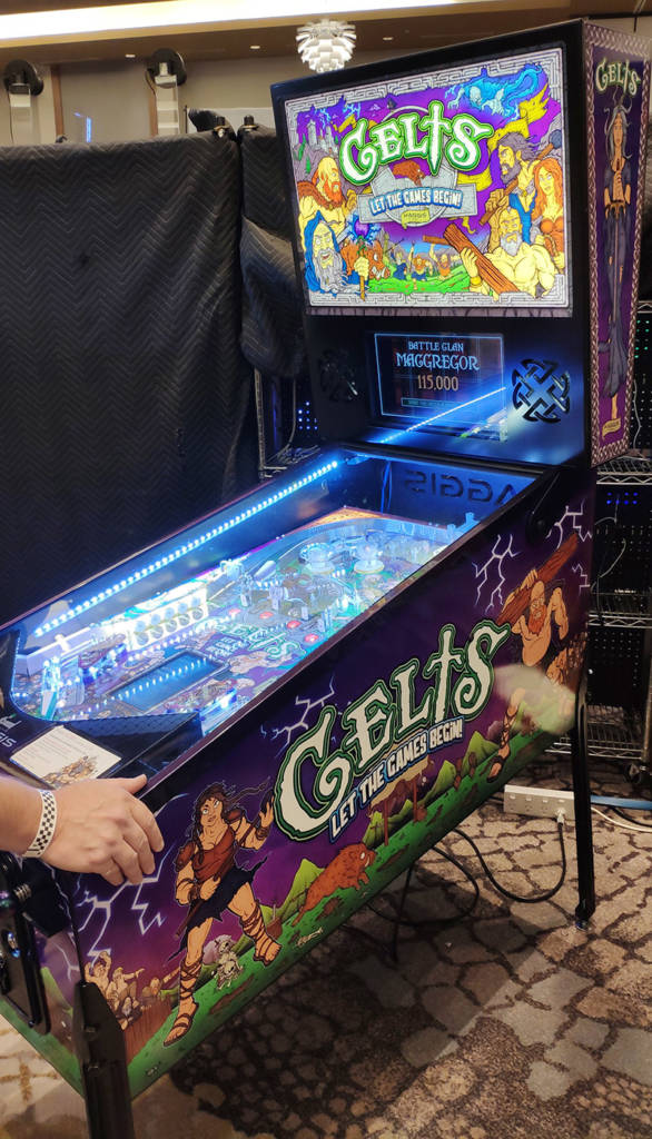 The Celts game from Haggis Pinball