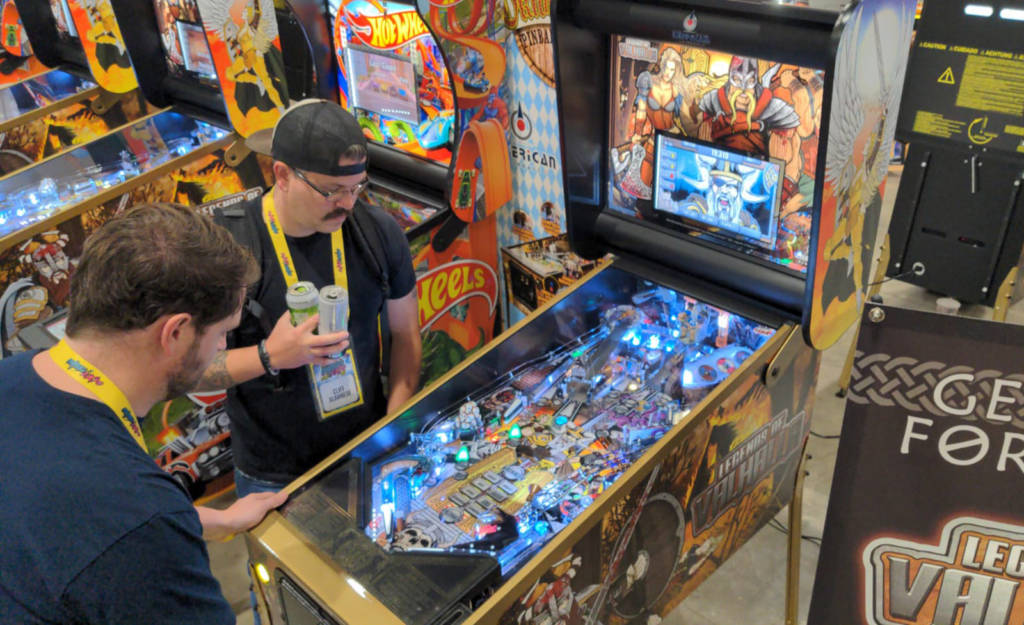 The new Legends of Valhalla game from Riot Pinball and American Pinball