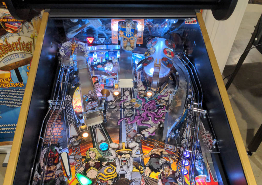 The Legends of Valhalla playfield