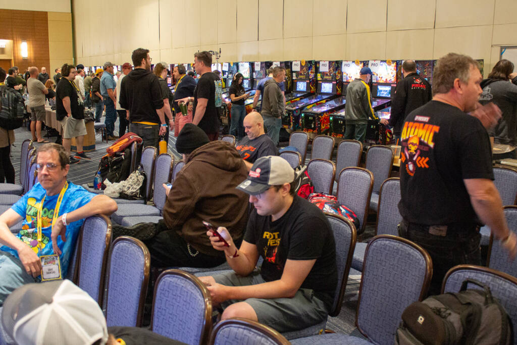 Inside the tournaments room