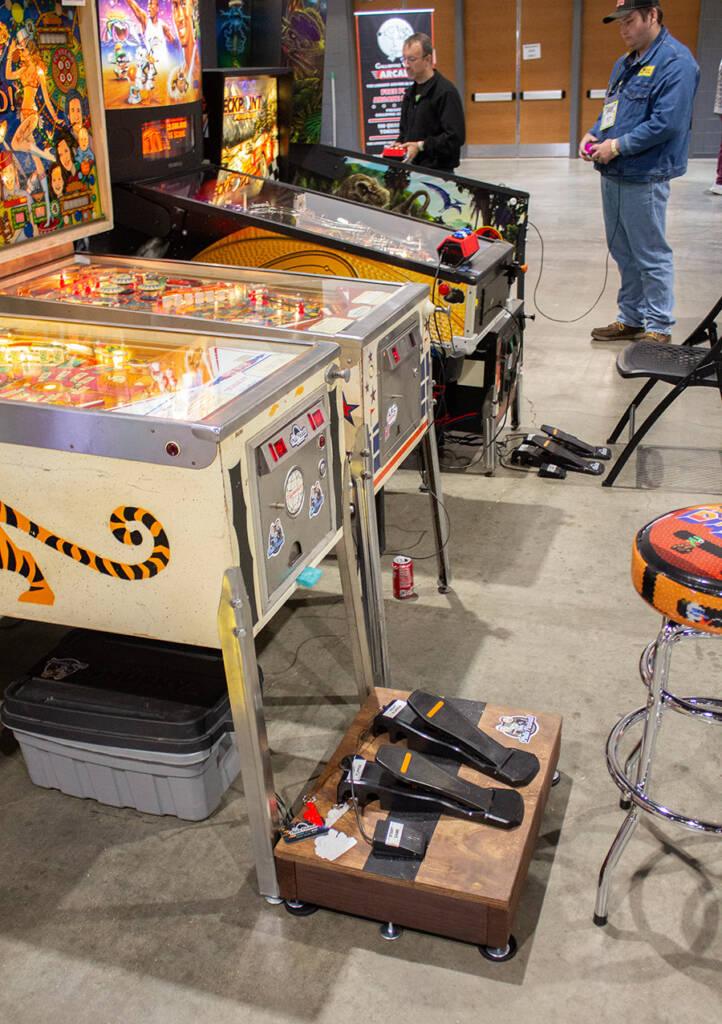 There was also the Freedom To Play inclusive pinball tournament open to all