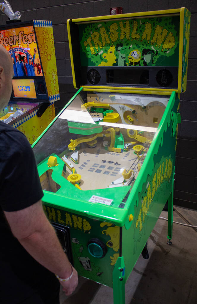 Trashland is a game about reusing pinball parts