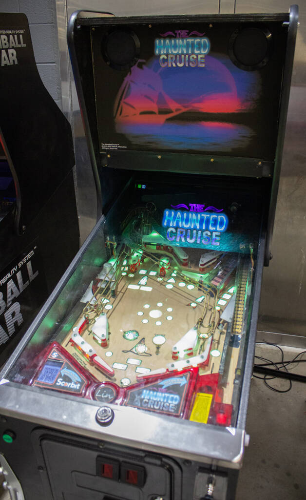 The Haunted Cruise is one of two Pinball 2000-style game designs