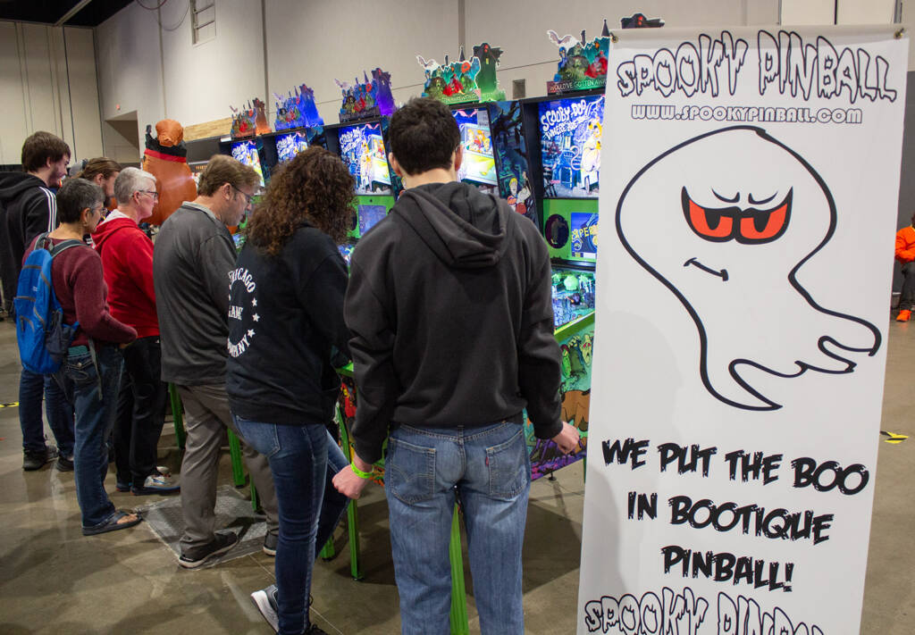 More Spooky Pinball games - this time five Scooby-Doo machines