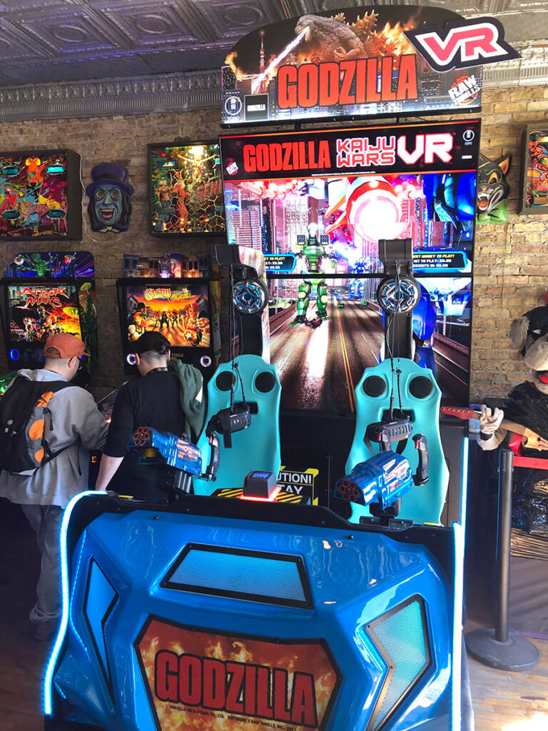 This Godzilla VR shooter game is great fun to play
