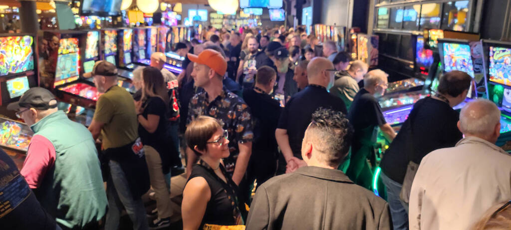 It soon got pretty busy