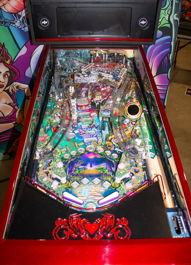 The playfield from Alice's Adventures in Wonderland