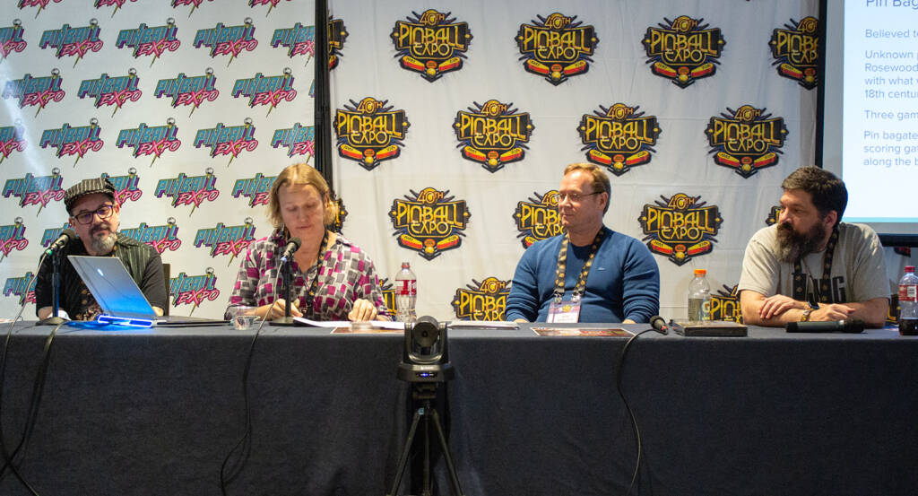 The pre-war pinball panel