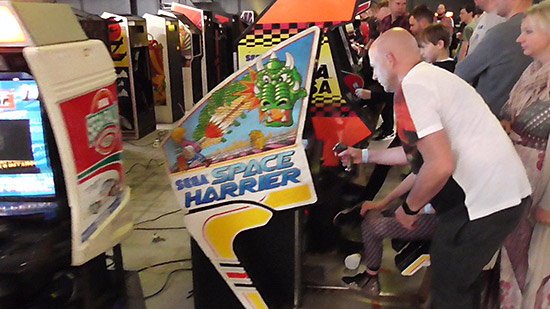 Everything from sit-down to stand-up arcade video games