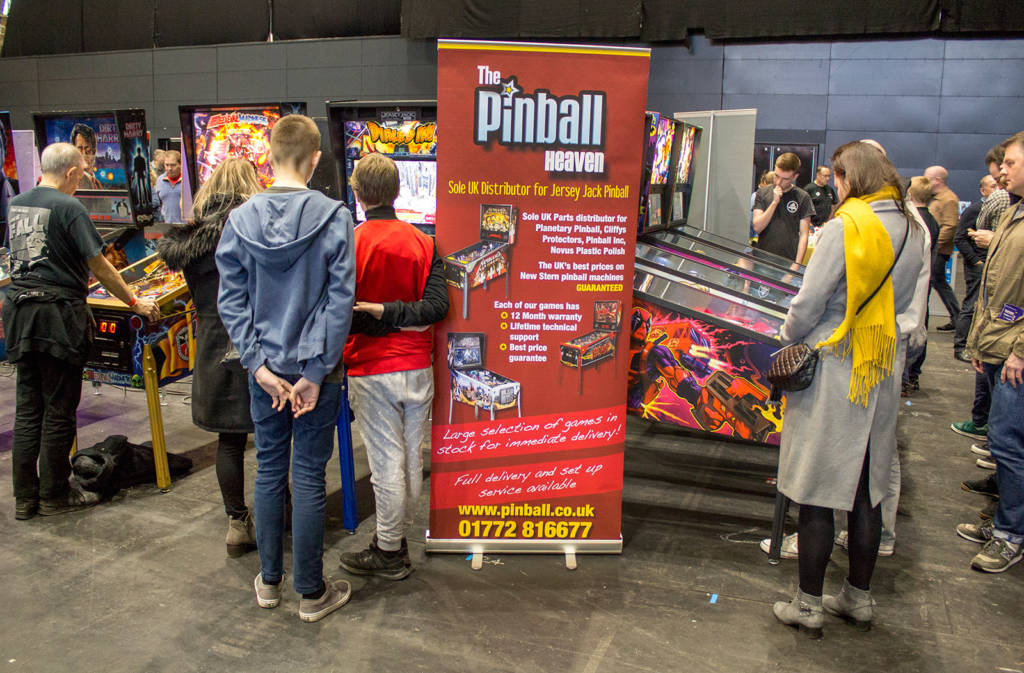Pinball Heaven brought some of the newest titles to the show