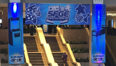 The Southern Fried Gaming Expo show banner