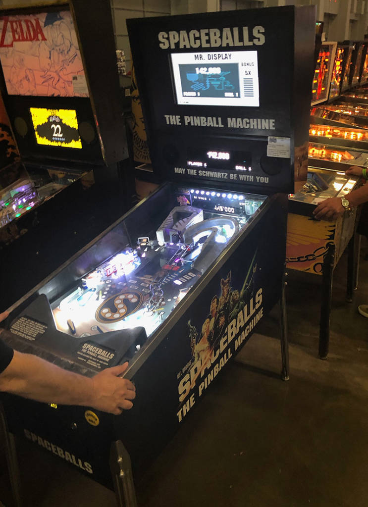 There were homebrew games such as this Spaceballs pinball