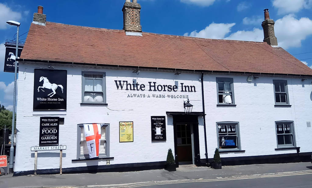 The White Horse Inn in Swavesey, home of the East Anglian Pinball Weekend