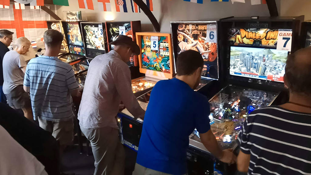 Practice for the UK Pinball Cup 