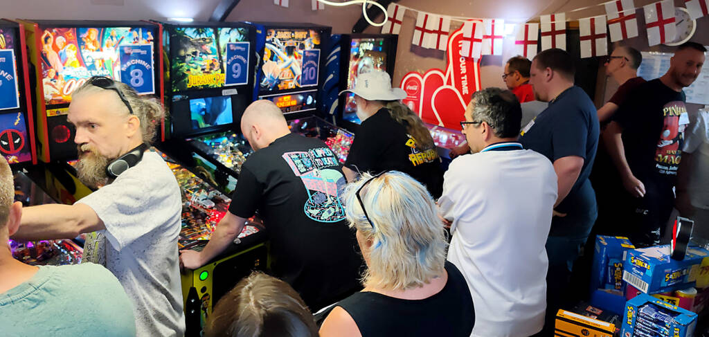 The UK Pinball Cup is under way