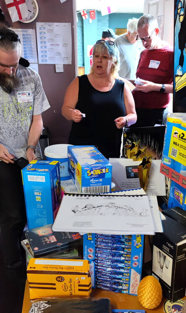 Diane draws out another winning ticket
