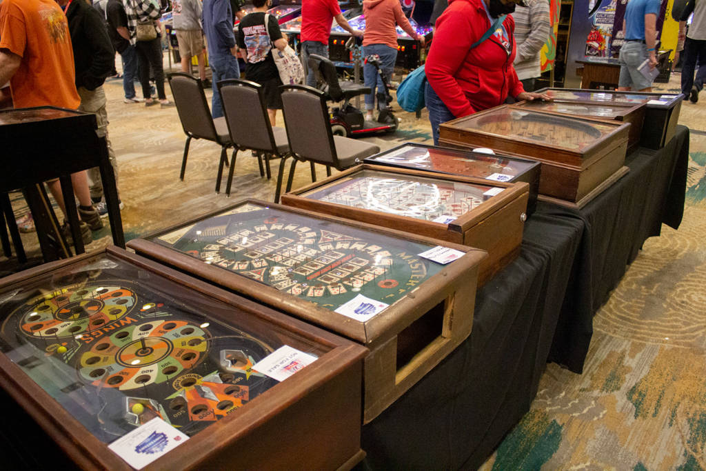 Some of the History of Pinball exhibits