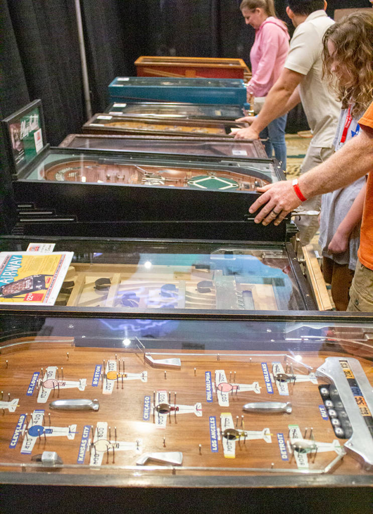 More of the History of Pinball exhibits