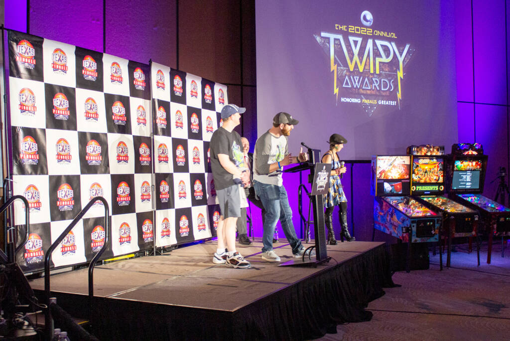 On stage at the TWIPYs