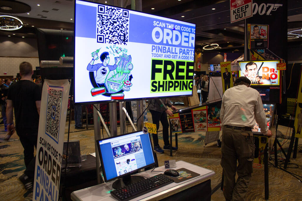 As usual, online orders placed at the show qualified for free domestic shipping