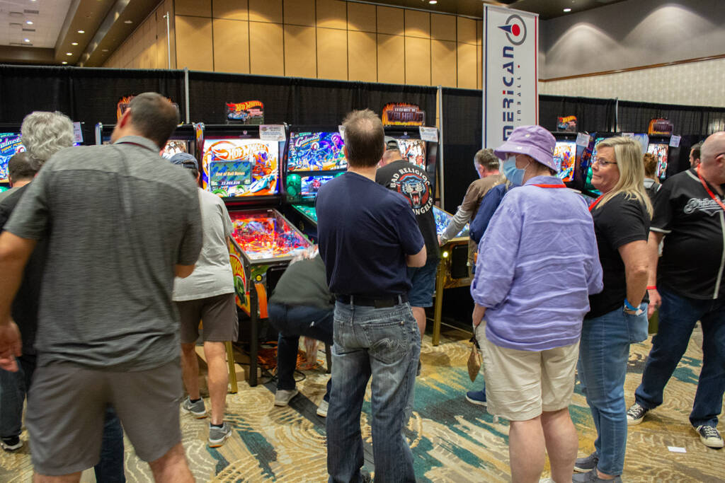 The American Pinball stand
