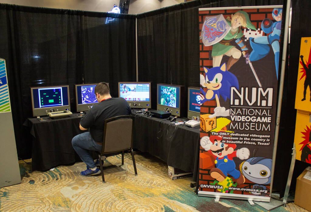 The nearby National Videogame Museum also had a stand at the show